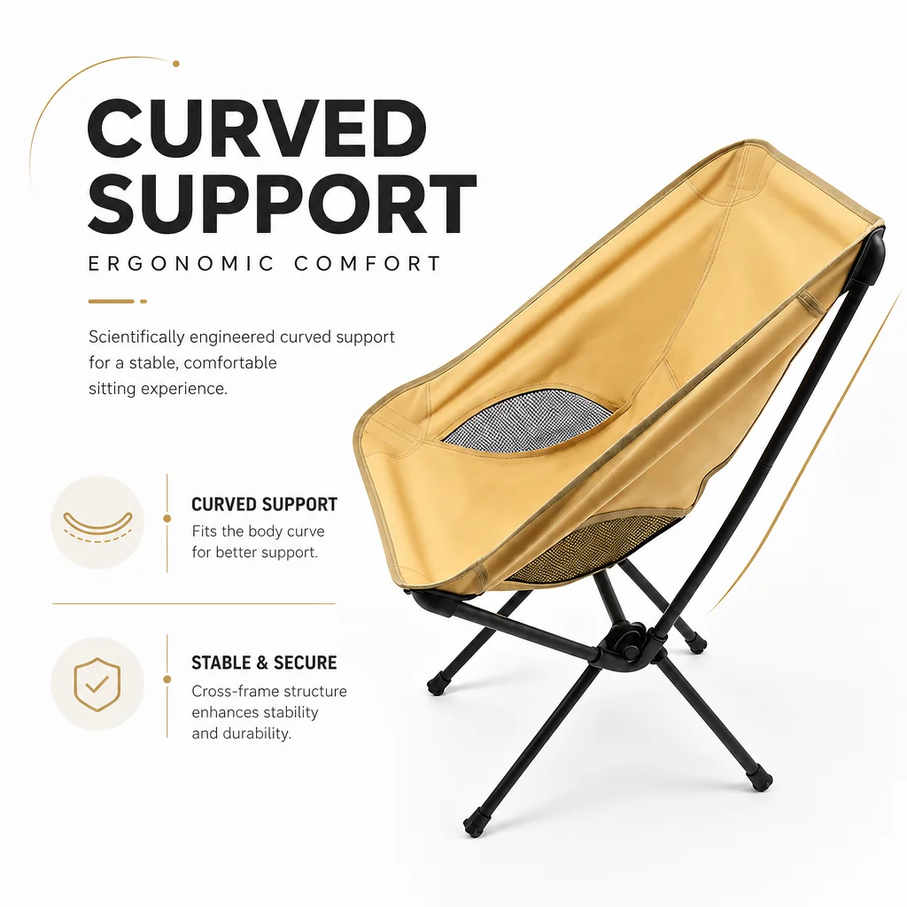 Ensemble de chaises pliables ultralégères PLEIN AIR 150 KG – Image 2