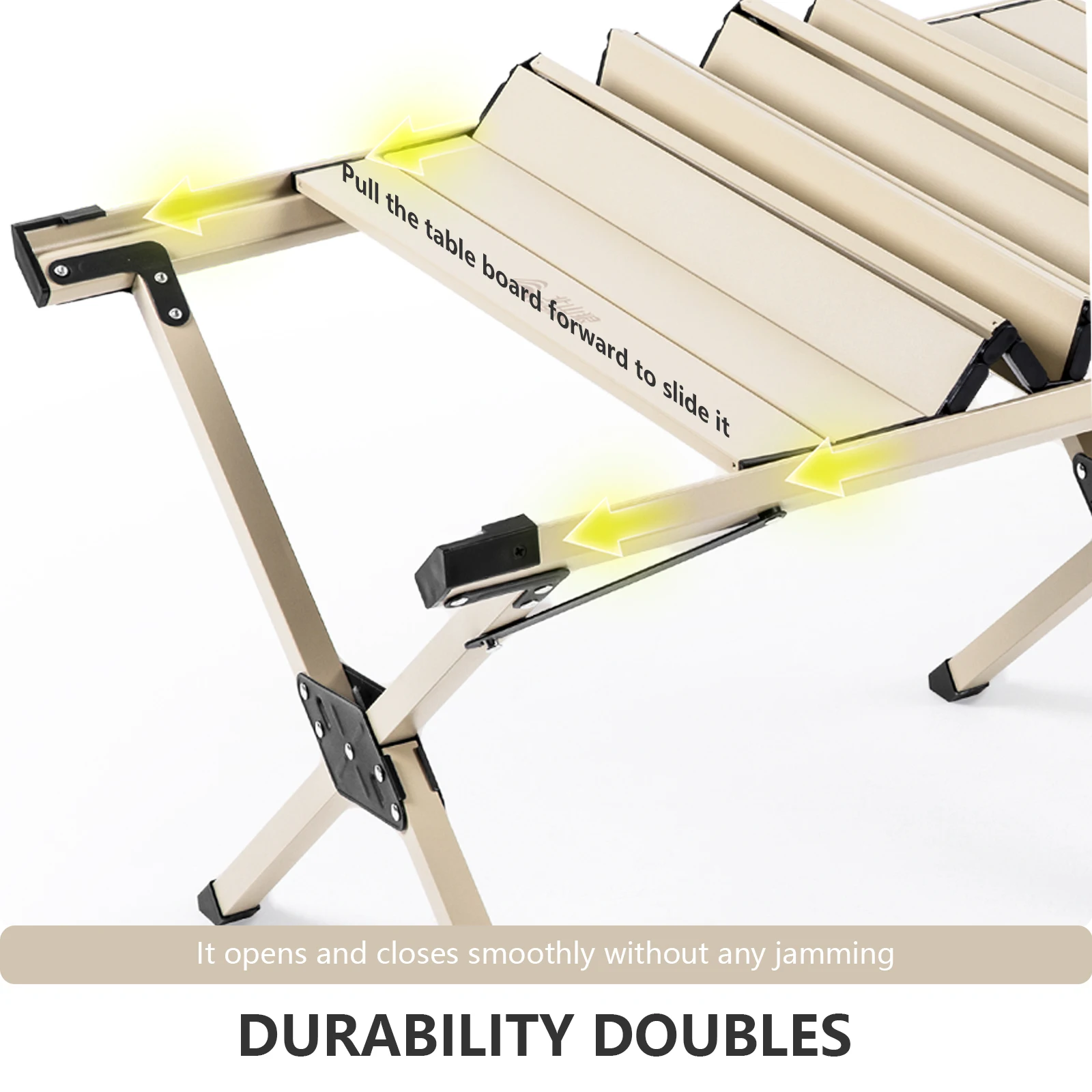 TABLE pliante Portable en acier au carbone avec sac de transport – Image 2