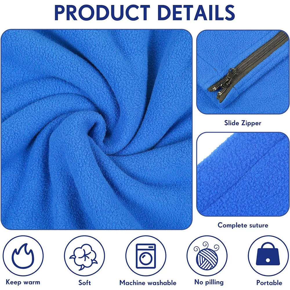 Sac/doublure pour sac de cochage en polaire 20/10°C 1 personne 180x80cm – Image 4