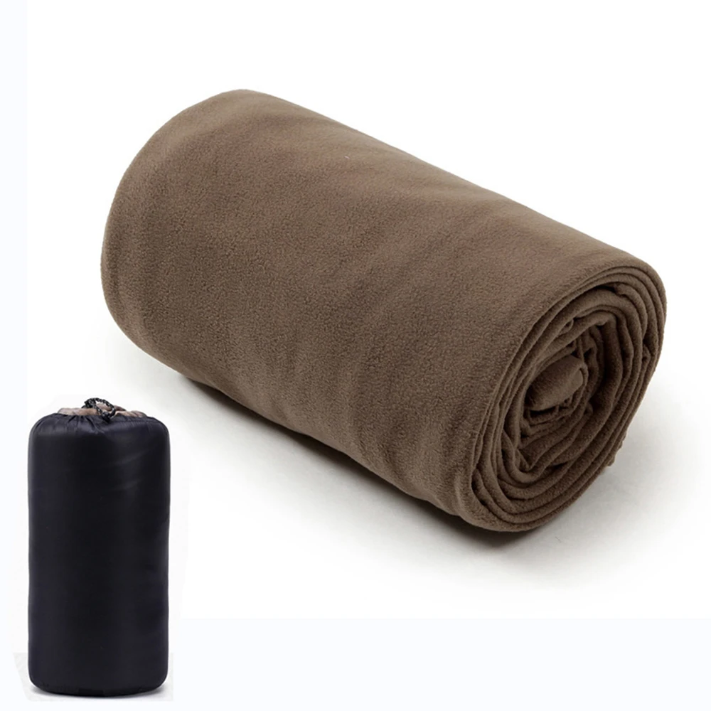 Sac/doublure pour sac de cochage en polaire 20/10°C 1 personne 180x80cm – Image 9