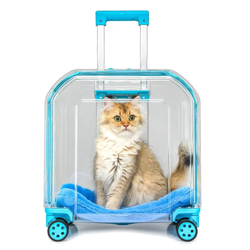valise/caisse de transport, grande capacité, respirante pour animaux de compagnie, chats et chiens – Image 5