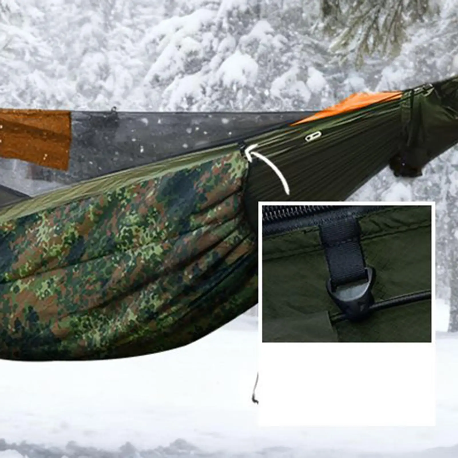 Hamac sous-couette léger pour temps froid, équipement de survie en plein air