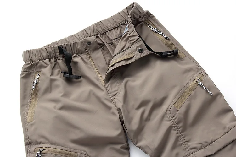 Pantalon/short tactique été h/f séchage rapide imperméable – Image 19