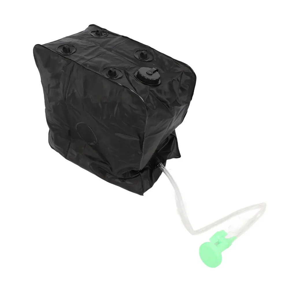 Sac de douche durable 40 L PVC avec pulvérisateur solaire Voyage plein air