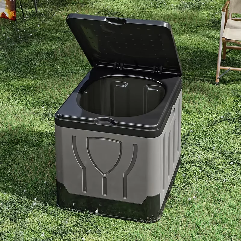 Accessoires camping pliable toilette d'urgence robuste et léger – Image 4