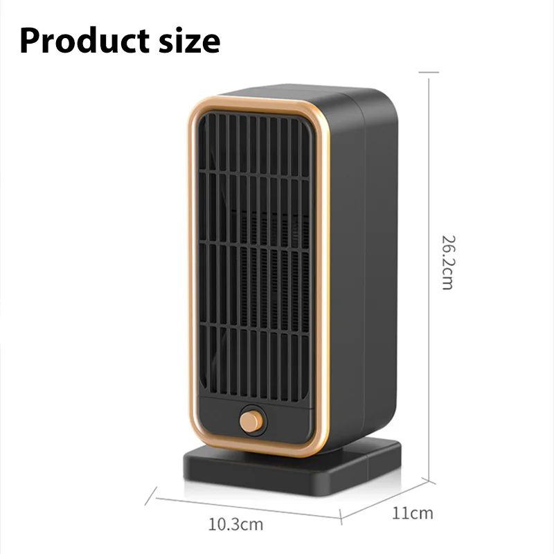 Chauffage électrique Portable 500W PTC – Image 20