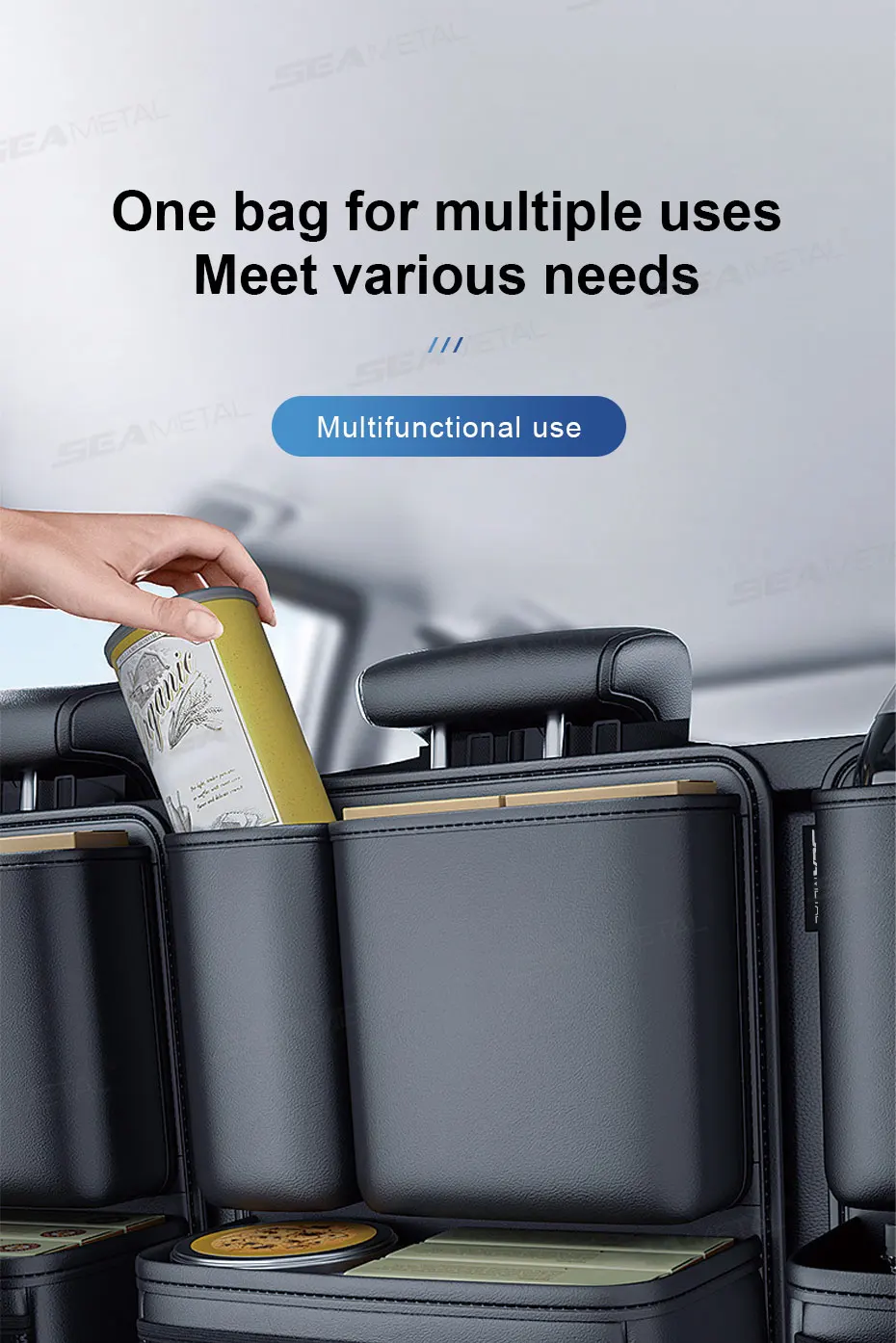 Sac de rangement pour coffre de voiture de grande capacité – Image 17