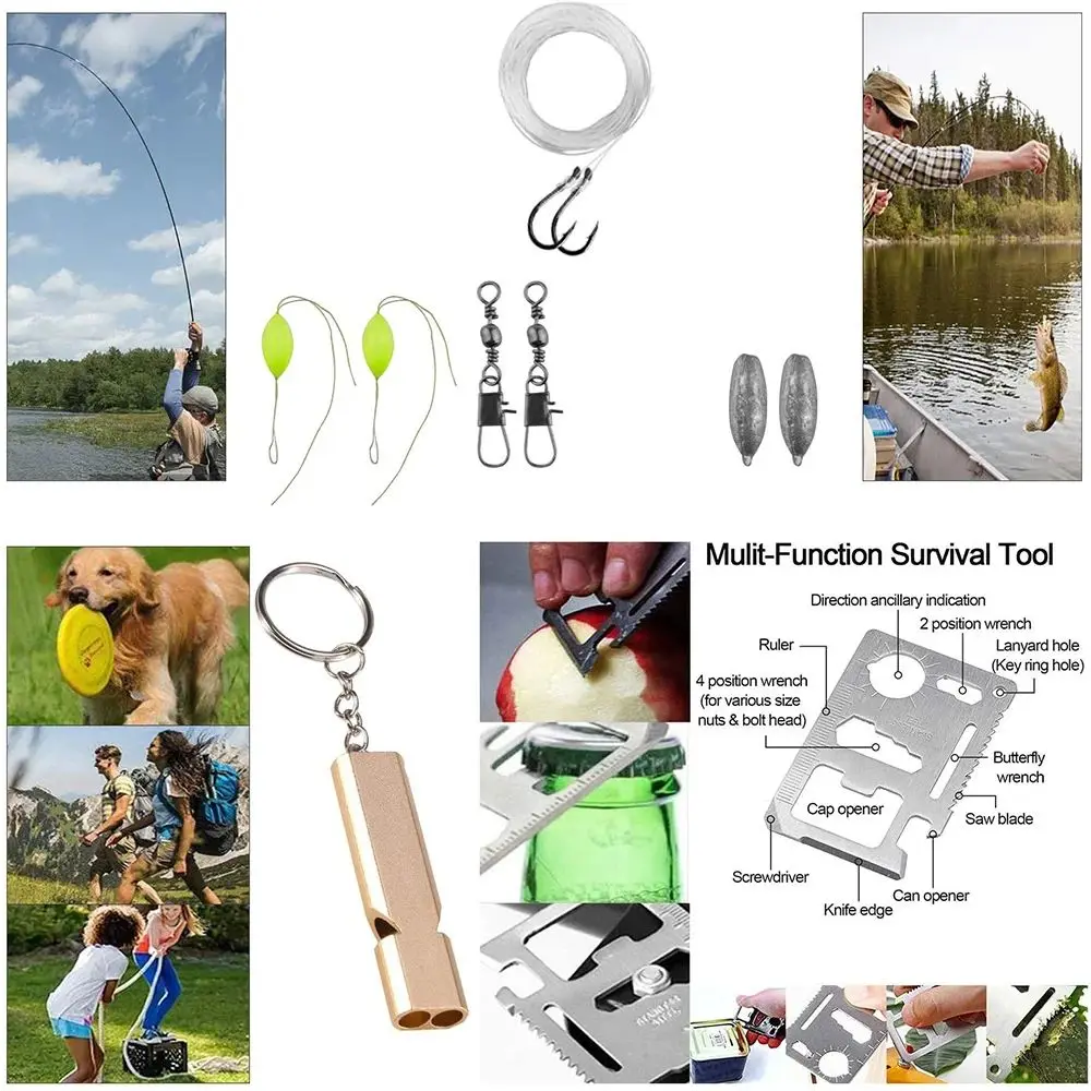 Kit de survie d'urgence professionnel, equipement multifonction – Image 5