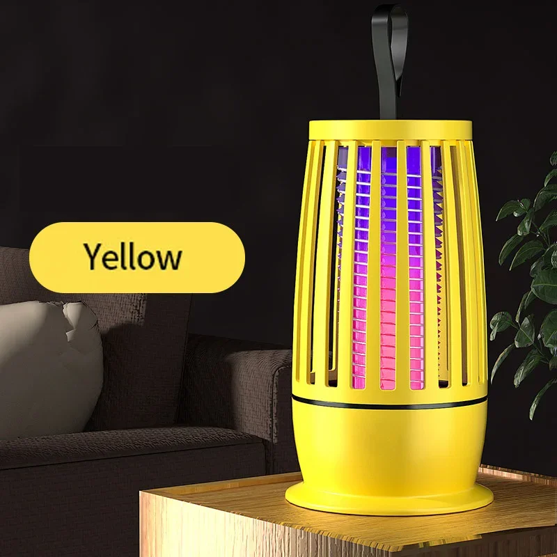Lampe anti-moustiques électrique rechargeable par USB 2026, silencieux pour extérieur et intérieur – Image 11
