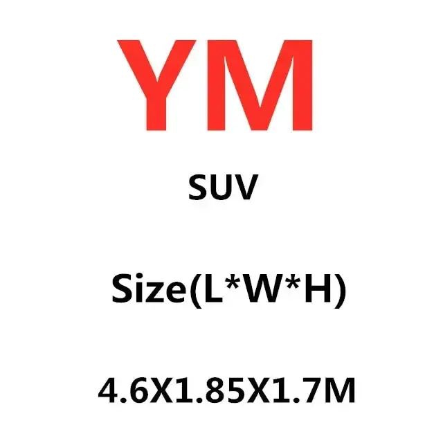 Housses/protection imperméable uv complètes universelles pour SUV/Sedan, argenté S-XXL Auto – Image 8