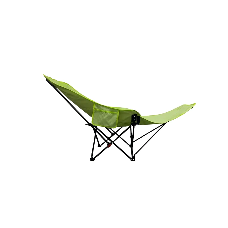 Fauteuil/Chaise pliante de LUXE portable inclinable pliable Appui-tête incurvé grand confort avec repose-jambes – Image 8