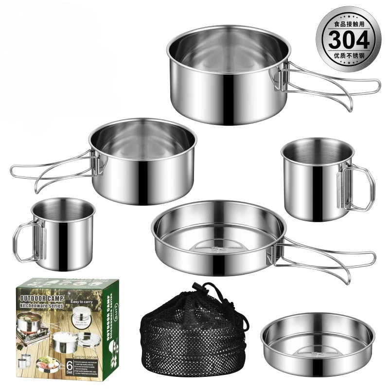 Ensemble de casseroles antiadhésives acier inoxydable – Image 9