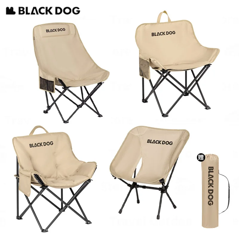 Chaise pliante de camping ultralégère en tissu Oxford différente taille et largeur Naturehike BLACKDOG 600D