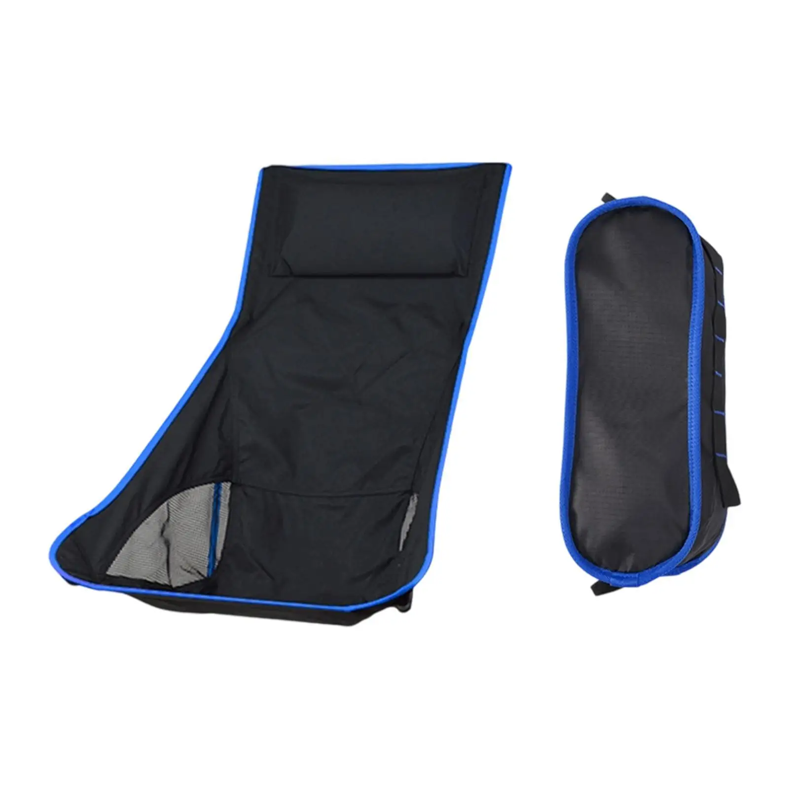 Chaise de camping pliante en tissu plage jardin, barbecue, jardin – Image 7