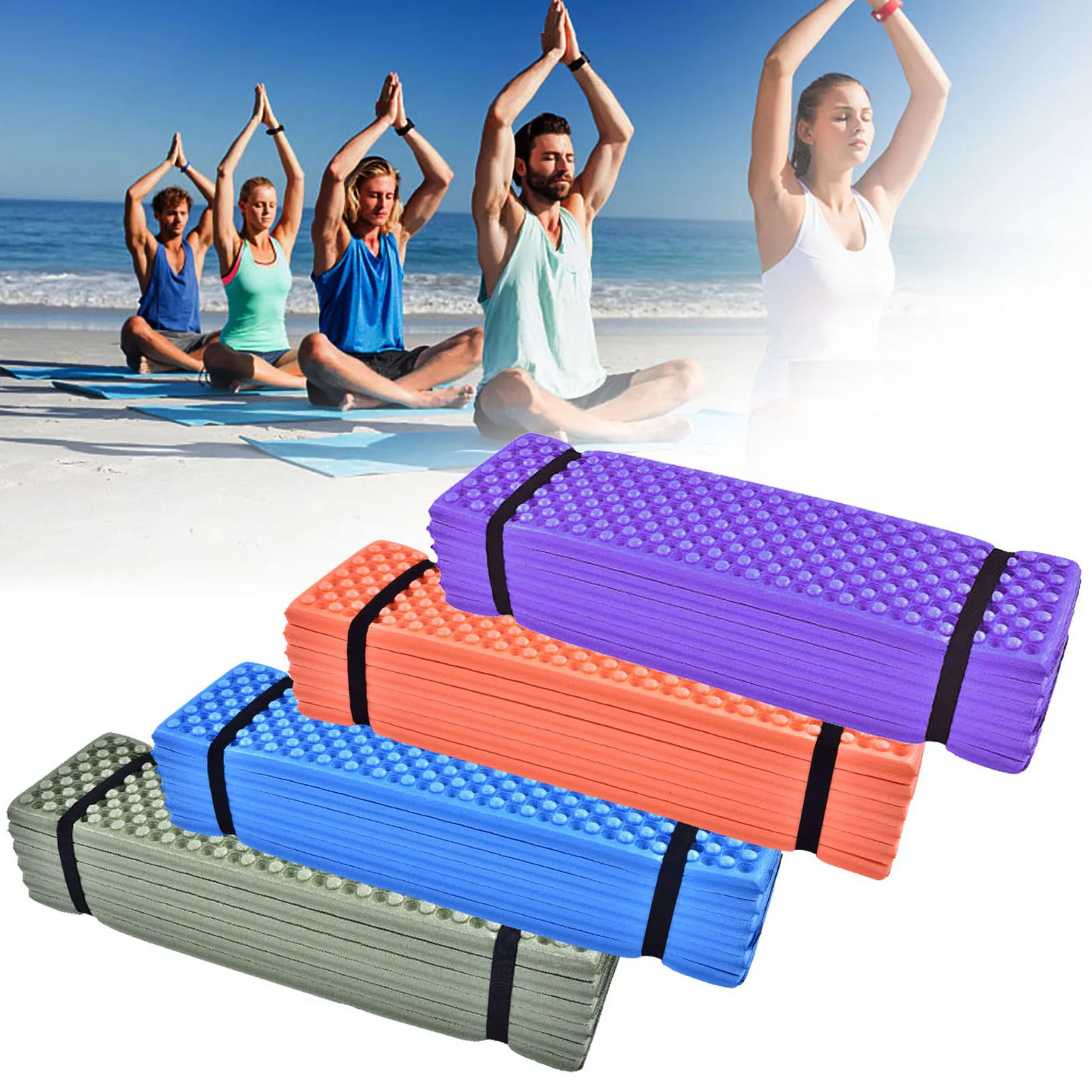 Tapis de Camping pliable en mousse résistant a l'eau – Image 14