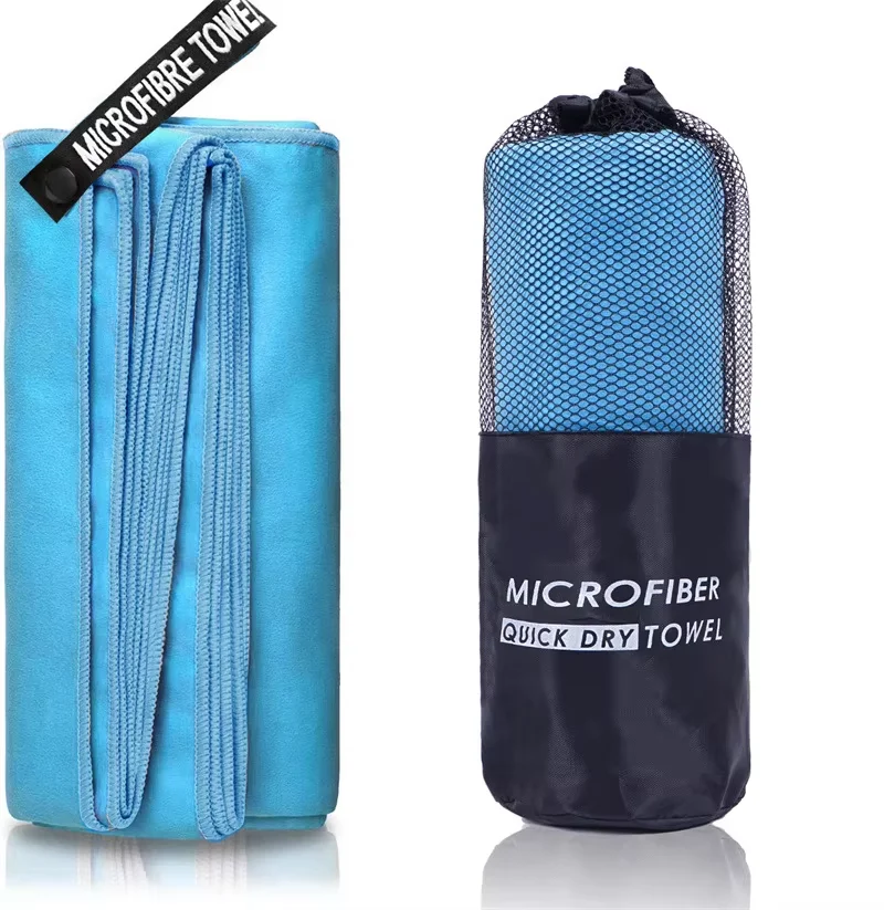 Serviette microfibre absorbantes pour bain/sport/baignade à séchage rapide 40x80/80x160CM – Image 7