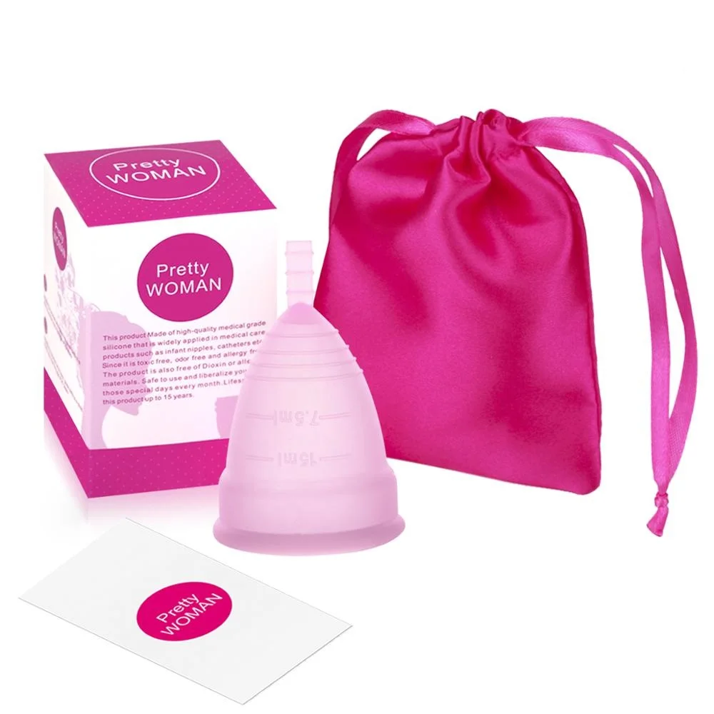 coupe menstruelle en Silicone hygiènique collecteur menstruel, bol menstruel réutilisable – Image 5